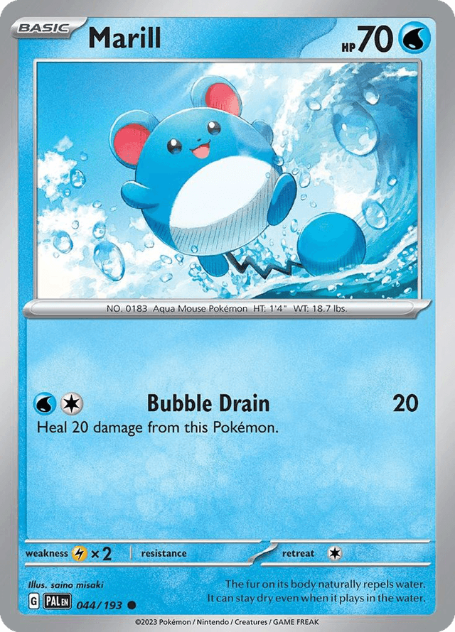 Marill — Paldea Evolved #44