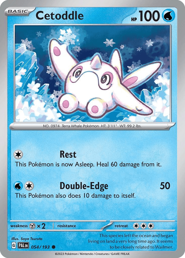 Cetoddle — Paldea Evolved #54