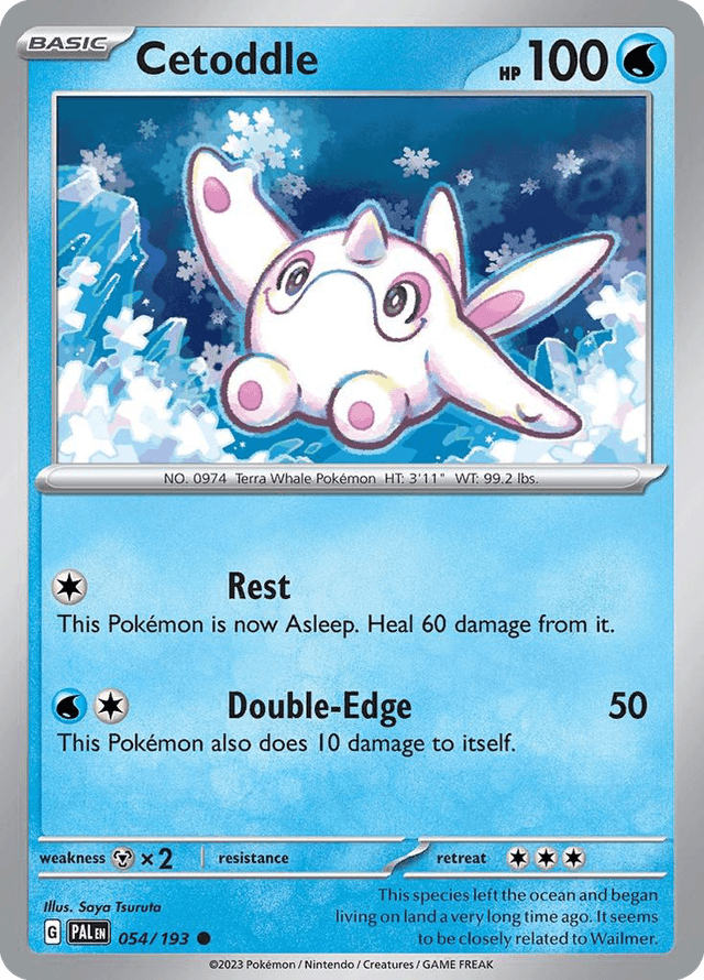 Cetoddle — Paldea Evolved #54