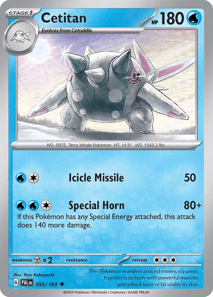 Cetitan — Paldea Evolved #55