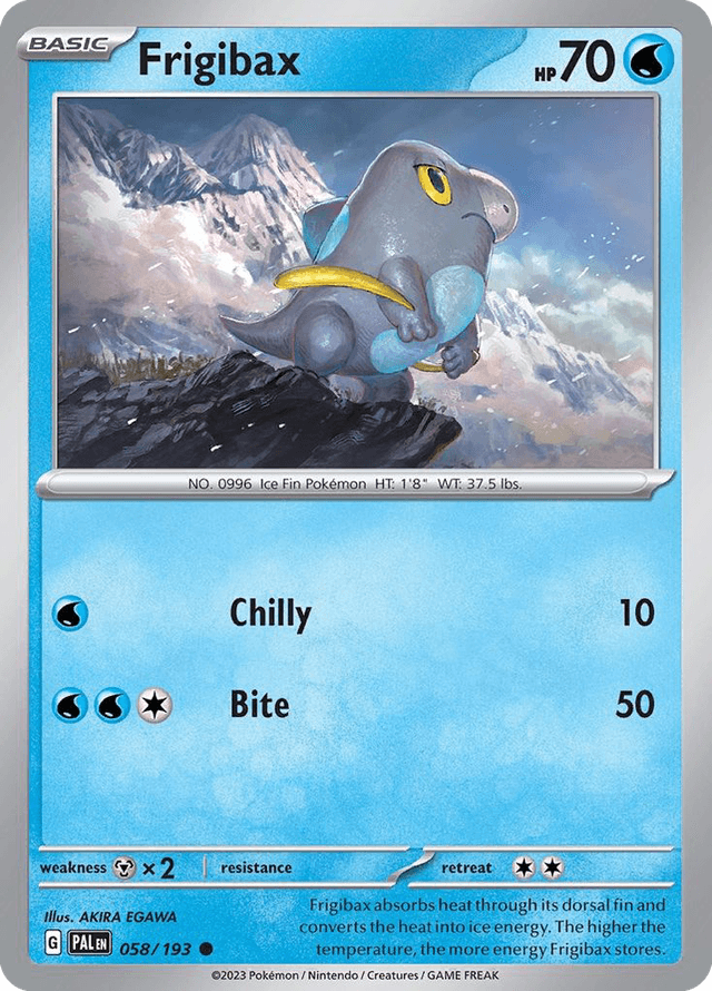 Frigibax — Paldea Evolved #58