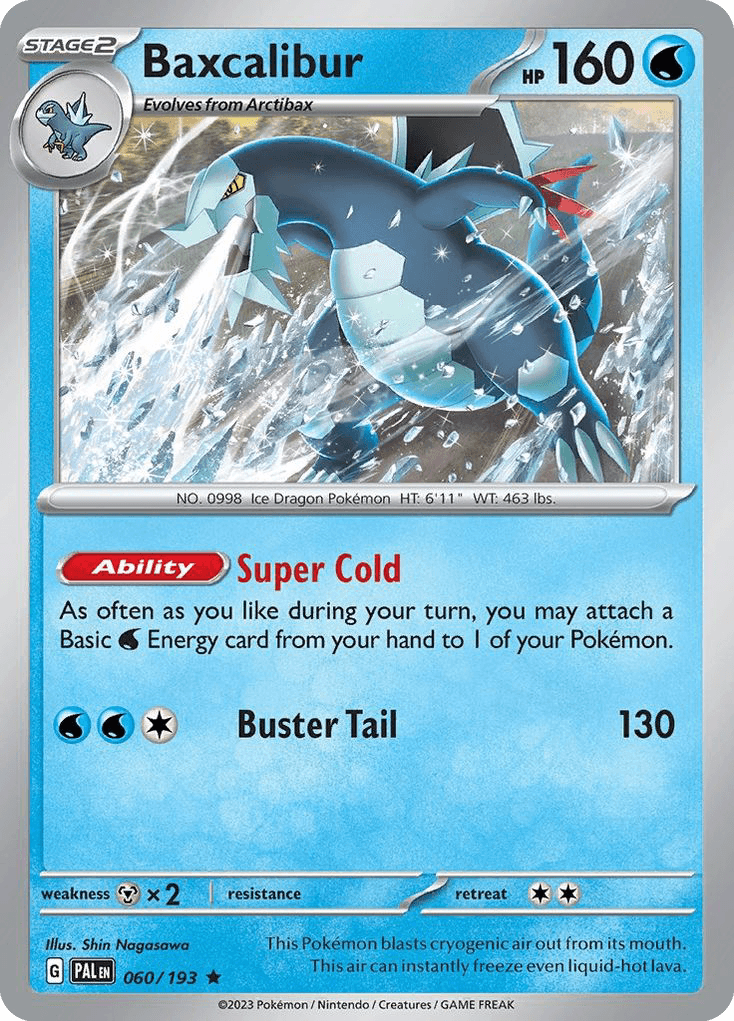 Baxcalibur — Paldea Evolved #60