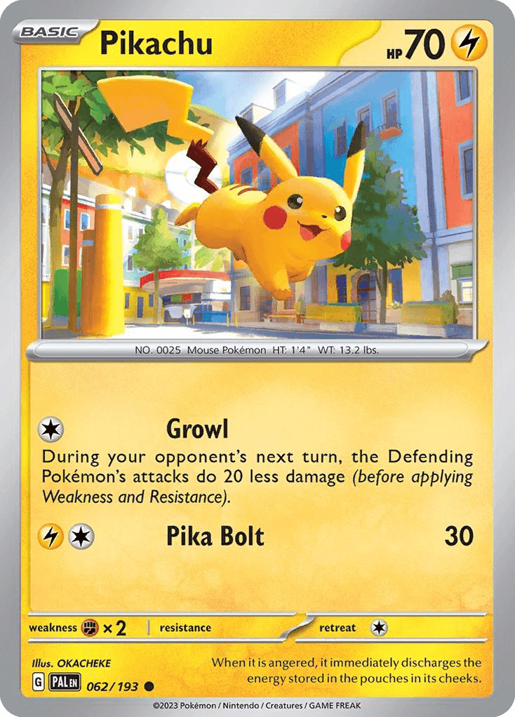 Pikachu — Paldea Evolved #62