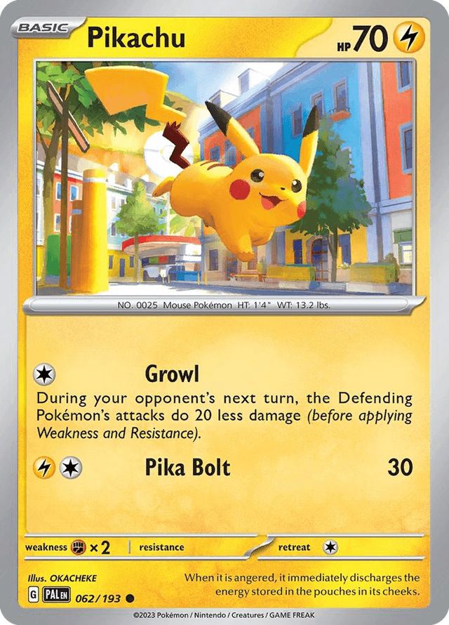Pikachu — Paldea Evolved #62