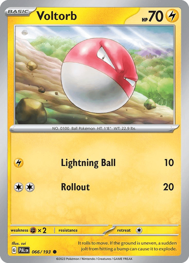 Voltorb — Paldea Evolved #66