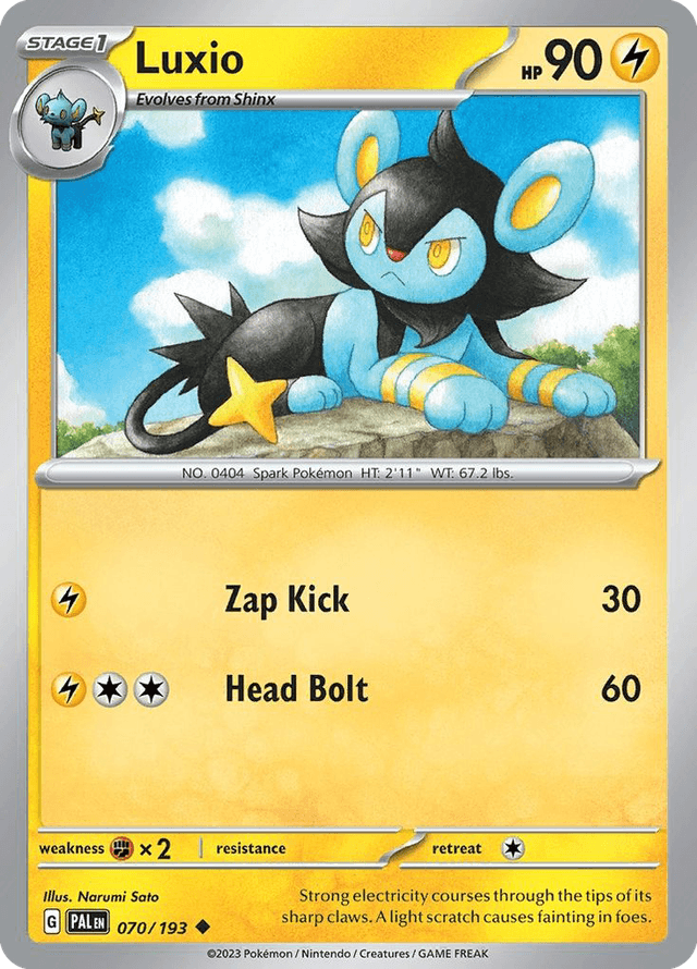 Luxio — Paldea Evolved #70