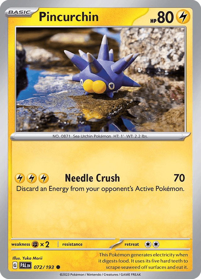 Pincurchin — Paldea Evolved #72