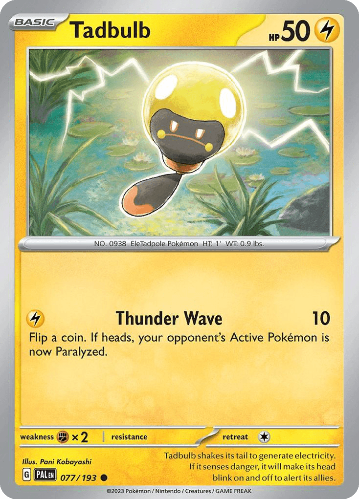 Tadbulb — Paldea Evolved #77