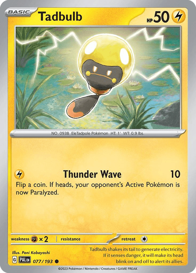 Tadbulb — Paldea Evolved #77