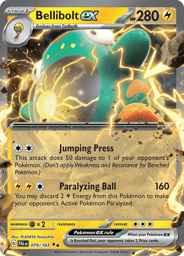 Bellibolt ex — Paldea Evolved #79