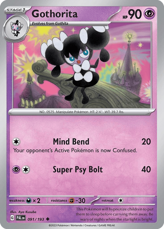 Gothorita — Paldea Evolved #91