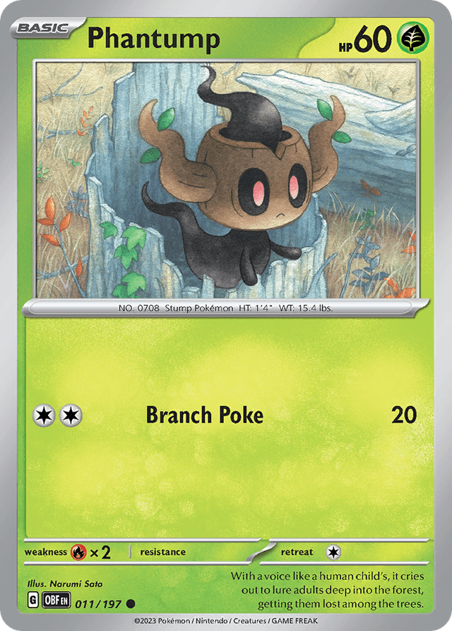 Phantump — Obsidian Flames #11
