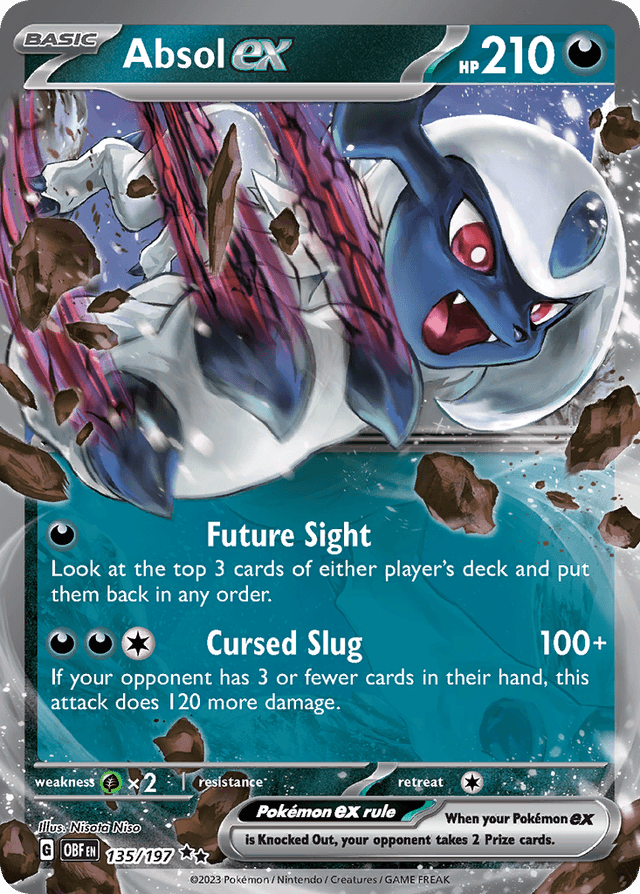 Absol ex — Obsidian Flames #135
