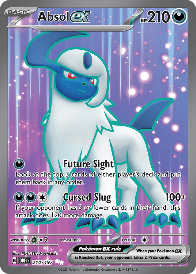 Absol ex — Obsidian Flames #214
