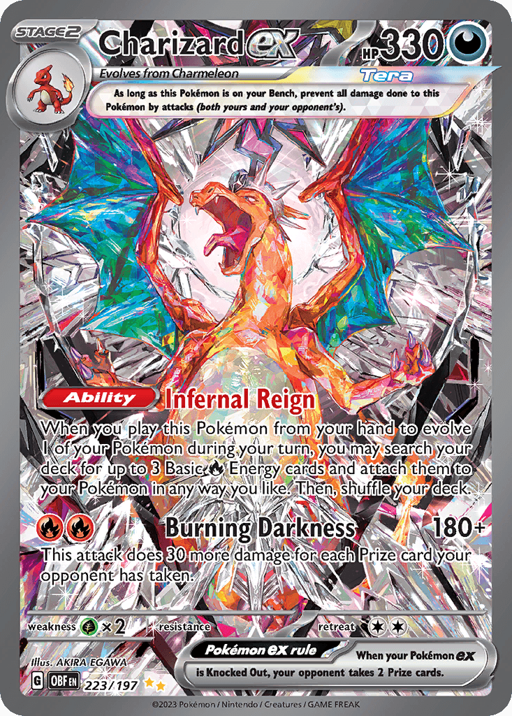 Charizard ex — Obsidian Flames #223