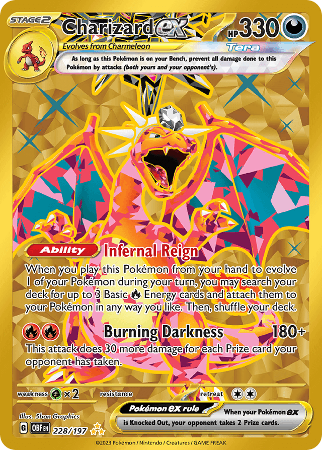 Charizard ex — Obsidian Flames #228