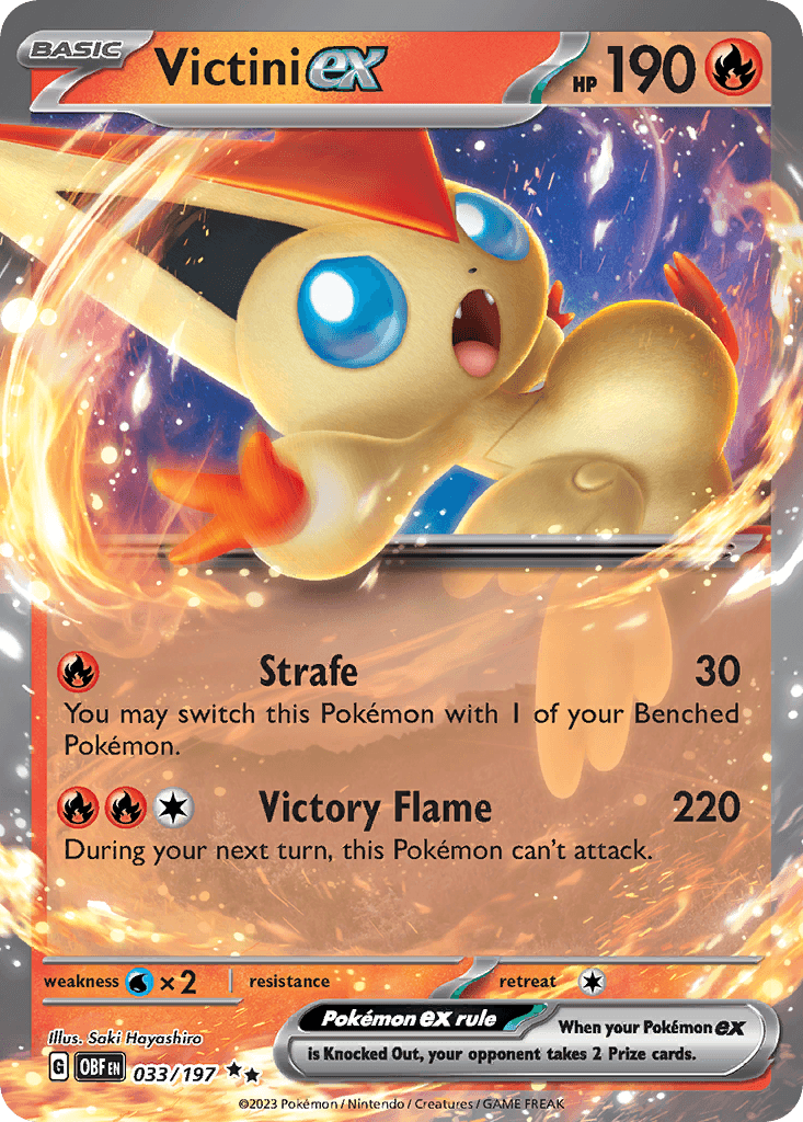 Victini ex — Obsidian Flames #33