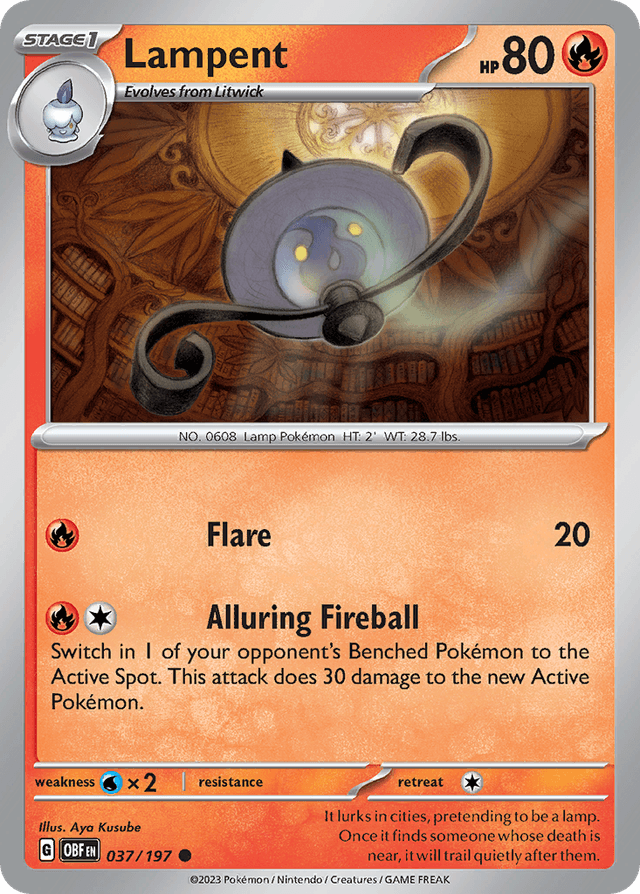 Lampent — Obsidian Flames #37