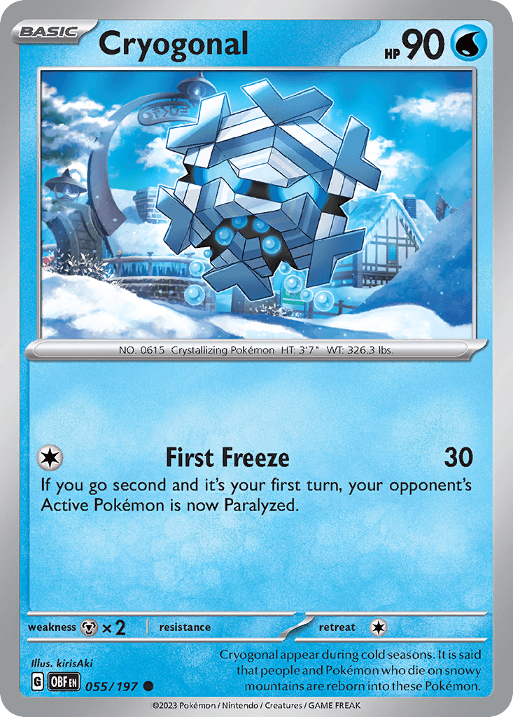 Cryogonal — Obsidian Flames #55