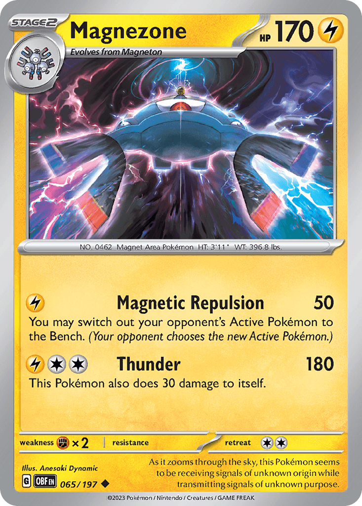 Magnezone — Obsidian Flames #65