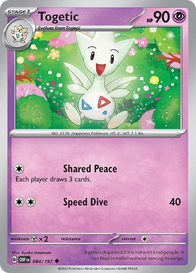 Togetic — Obsidian Flames #84