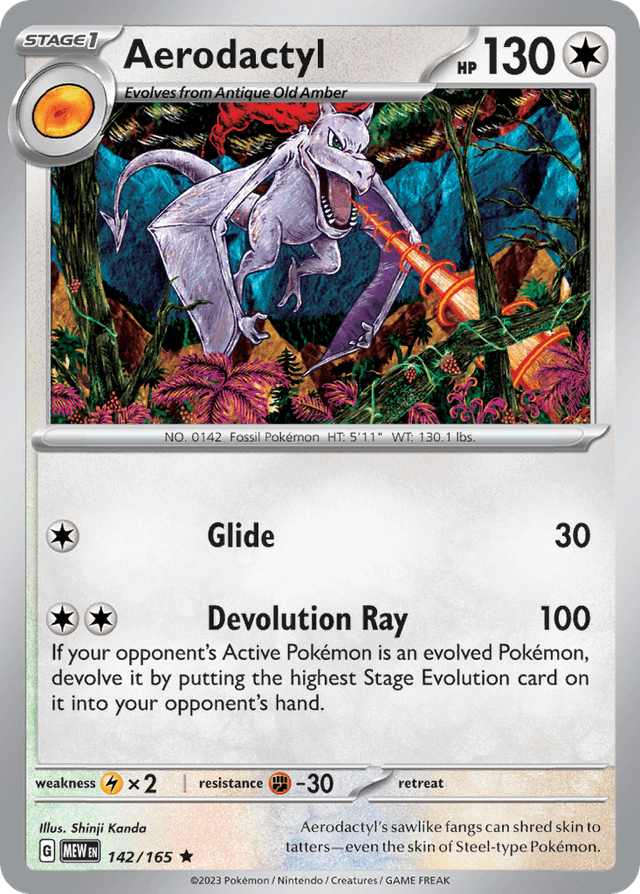 Aerodactyl — 151 #142