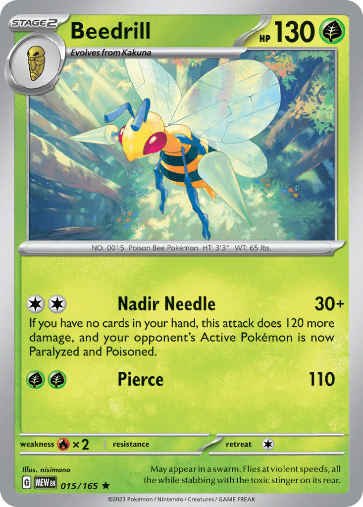 Beedrill — 151 #15