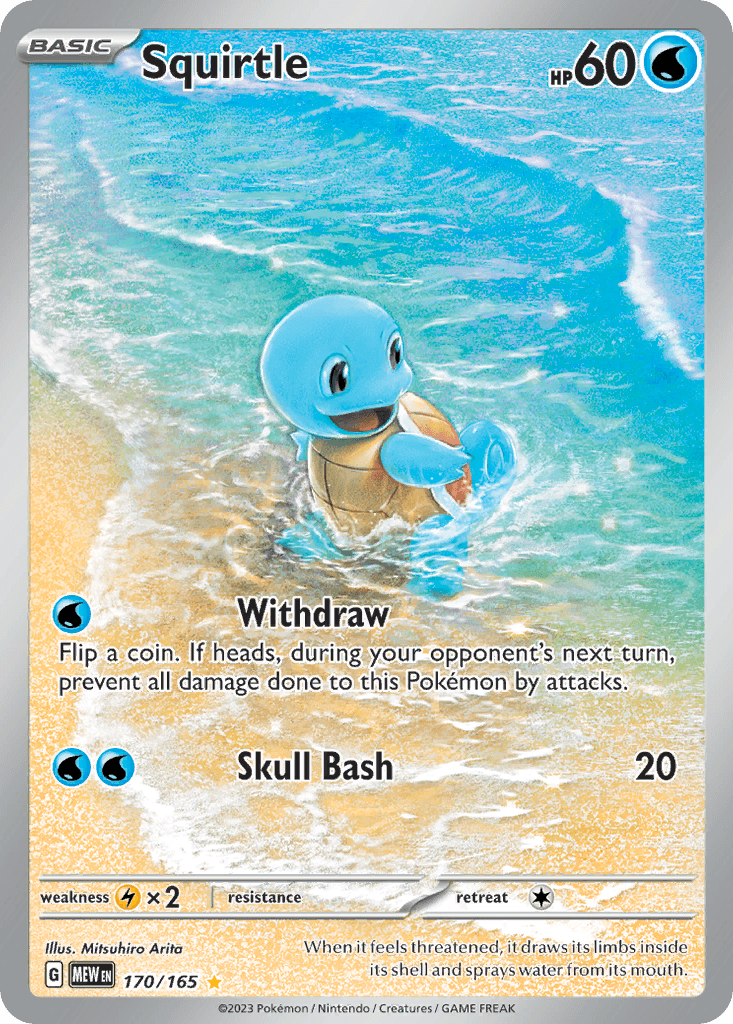 Squirtle — 151 #170