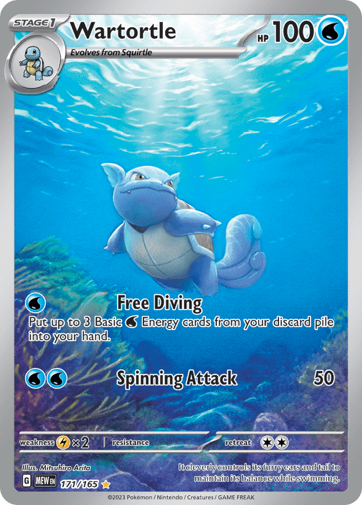 Wartortle — 151 #171