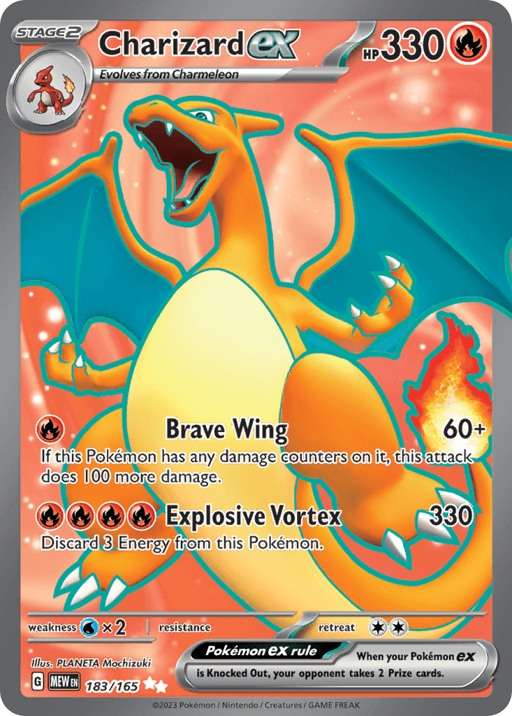 Charizard ex — 151 #183