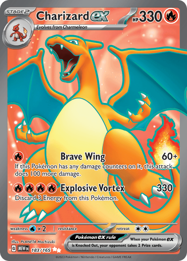 Charizard ex — 151 #183