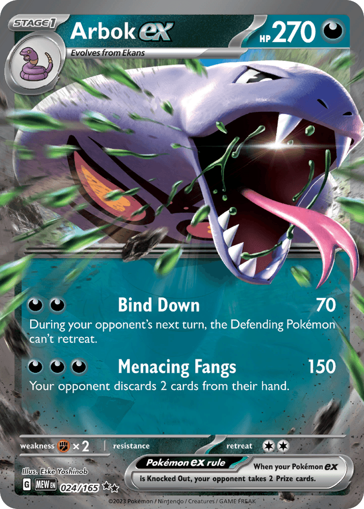 Arbok ex — 151 #24