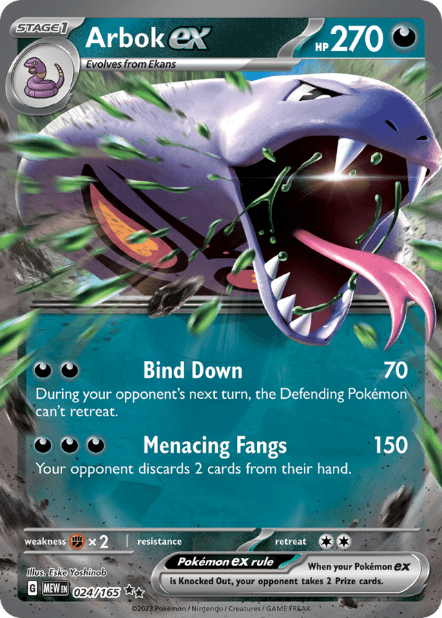 Arbok ex — 151 #24