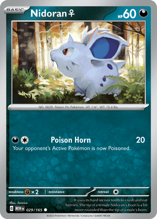 Nidoran ♀ — 151 #29