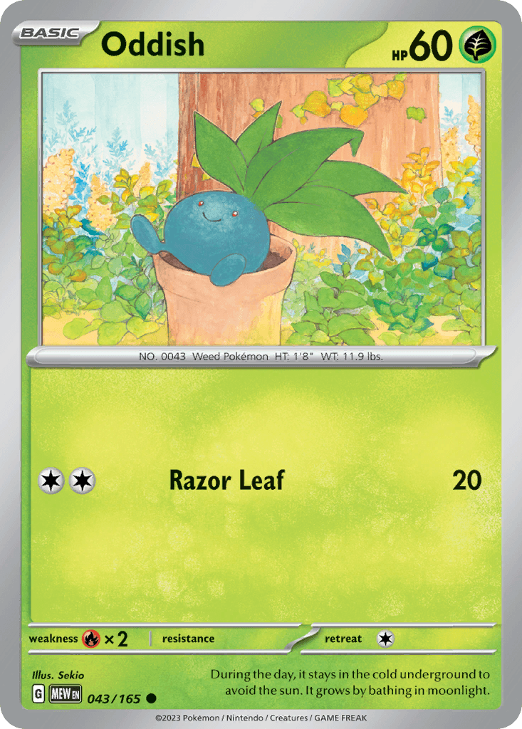 Oddish — 151 #43