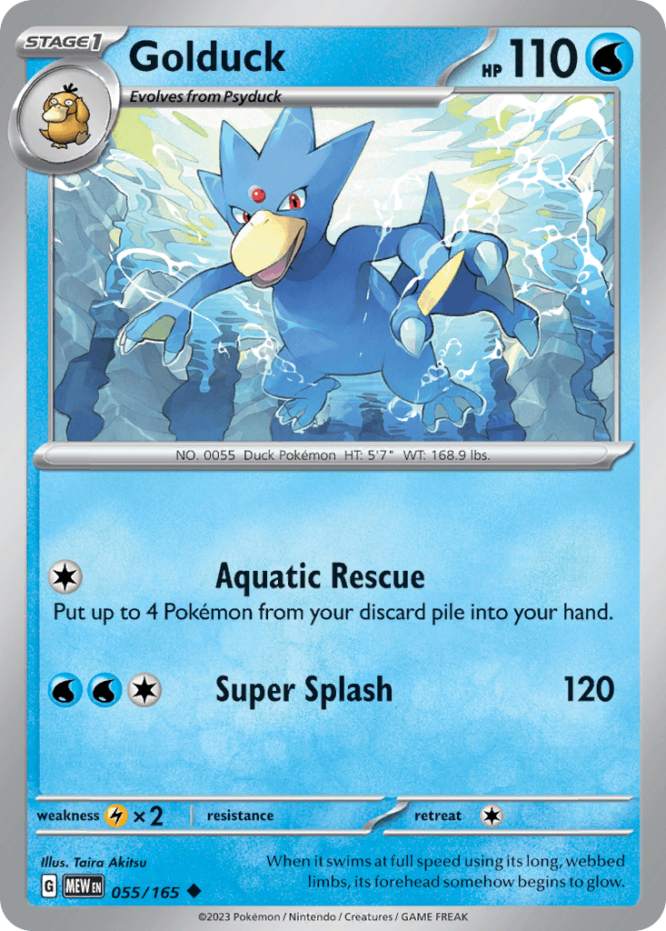 Golduck — 151 #55
