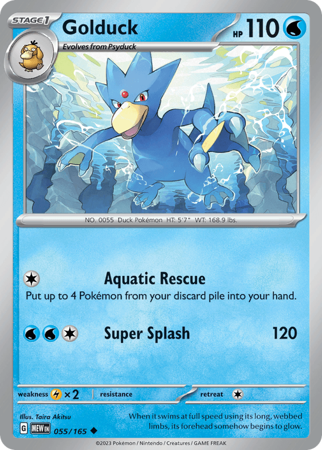 Golduck — 151 #55