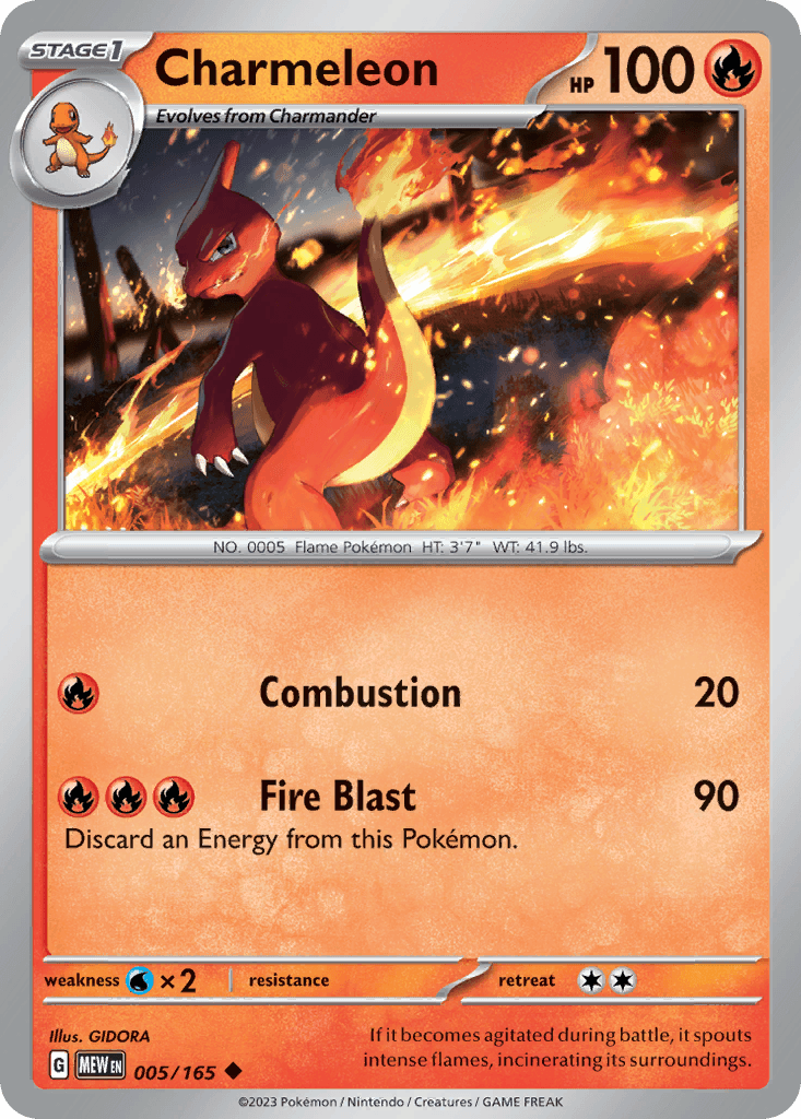 Charmeleon — 151 #5