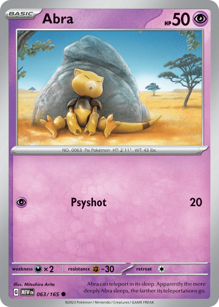 Abra — 151 #63