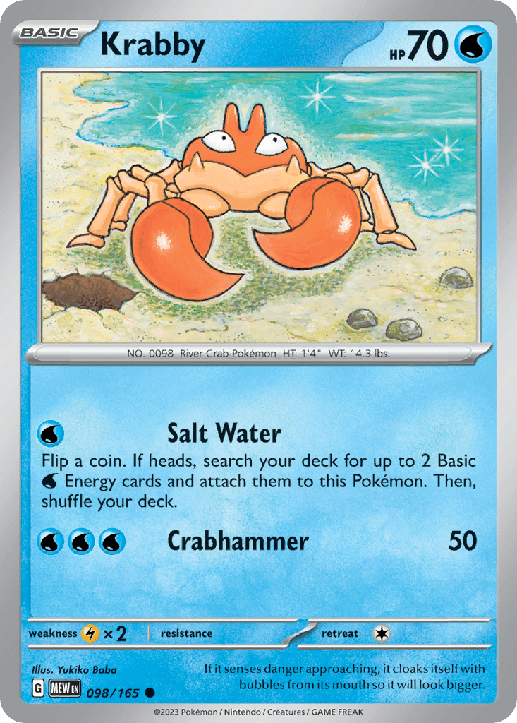 Krabby — 151 #98