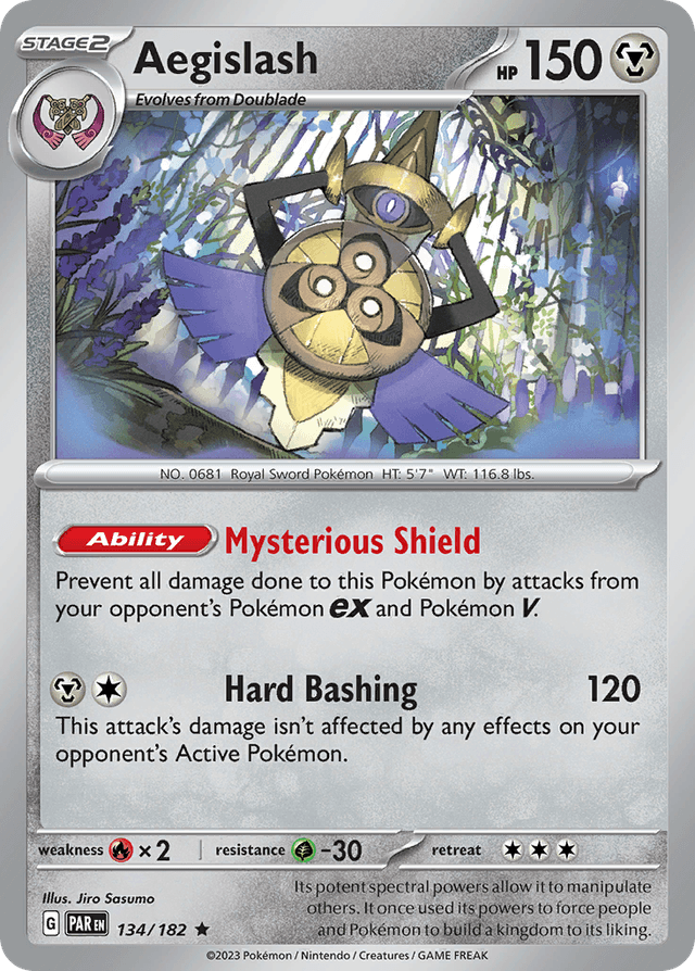 Aegislash — Paradox Rift #134
