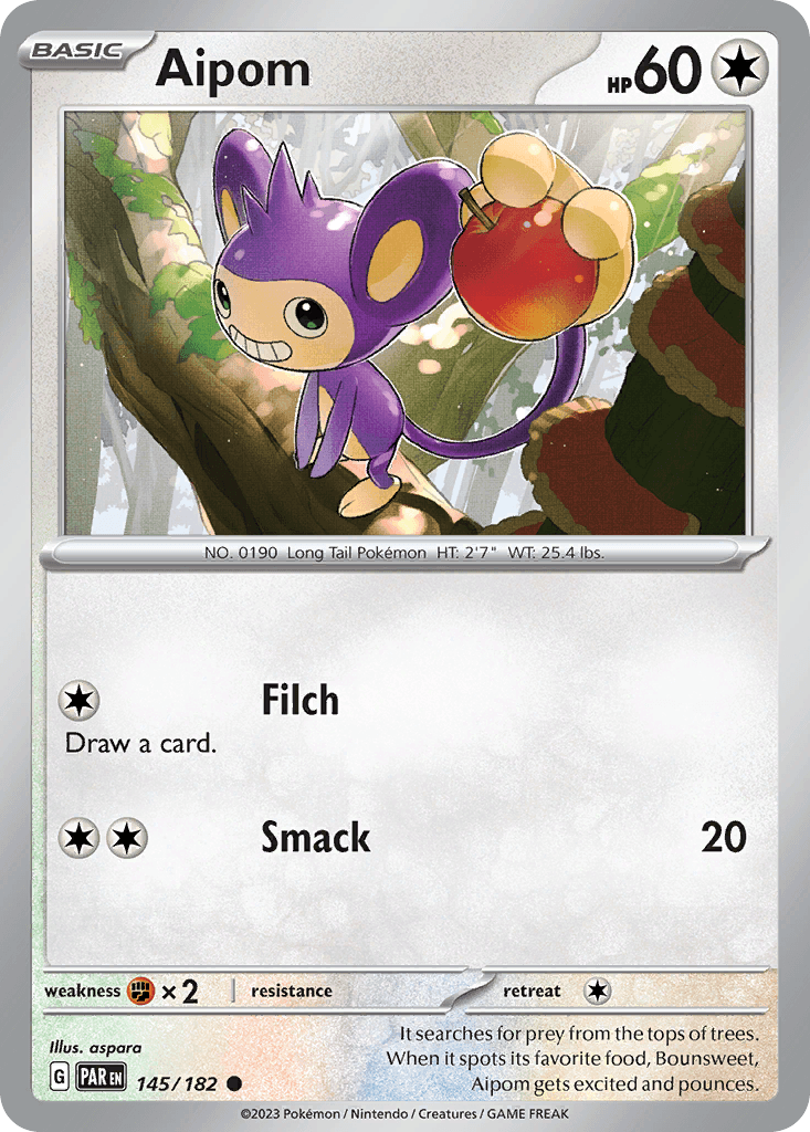 Aipom — Paradox Rift #145