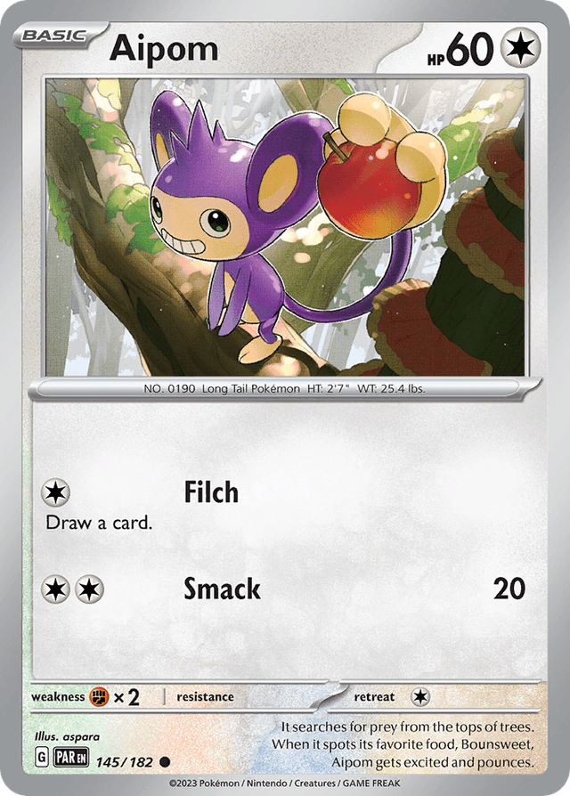 Aipom — Paradox Rift #145