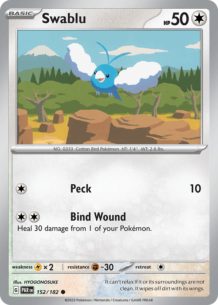 Swablu — Paradox Rift #152