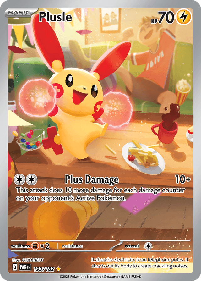Plusle — Paradox Rift #193