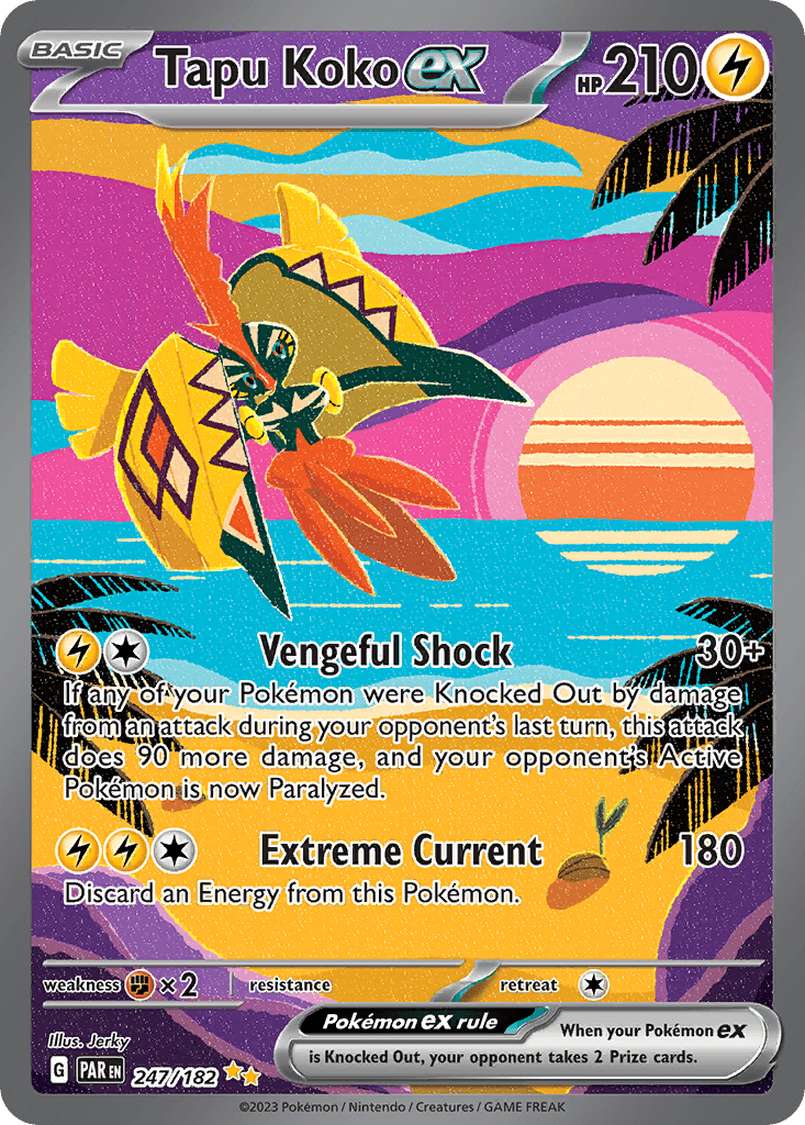 Tapu Koko ex — Paradox Rift #247