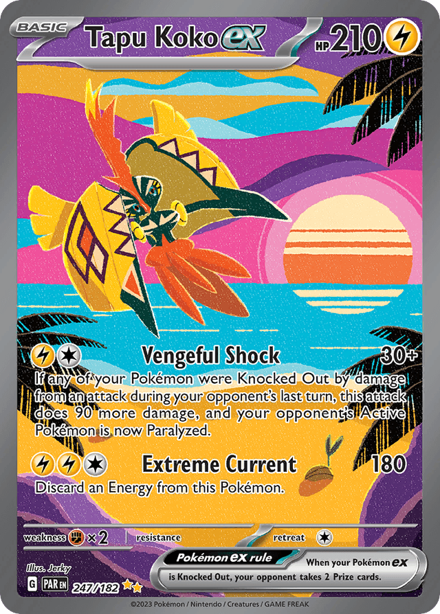 Tapu Koko ex — Paradox Rift #247