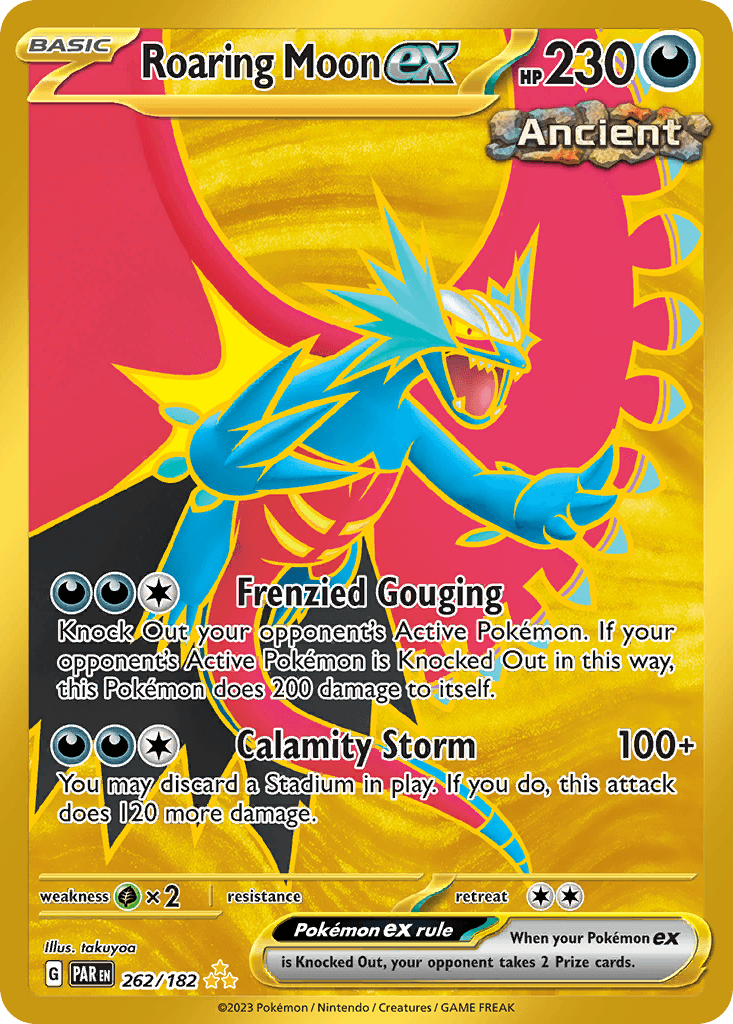 Roaring Moon ex — Paradox Rift #262