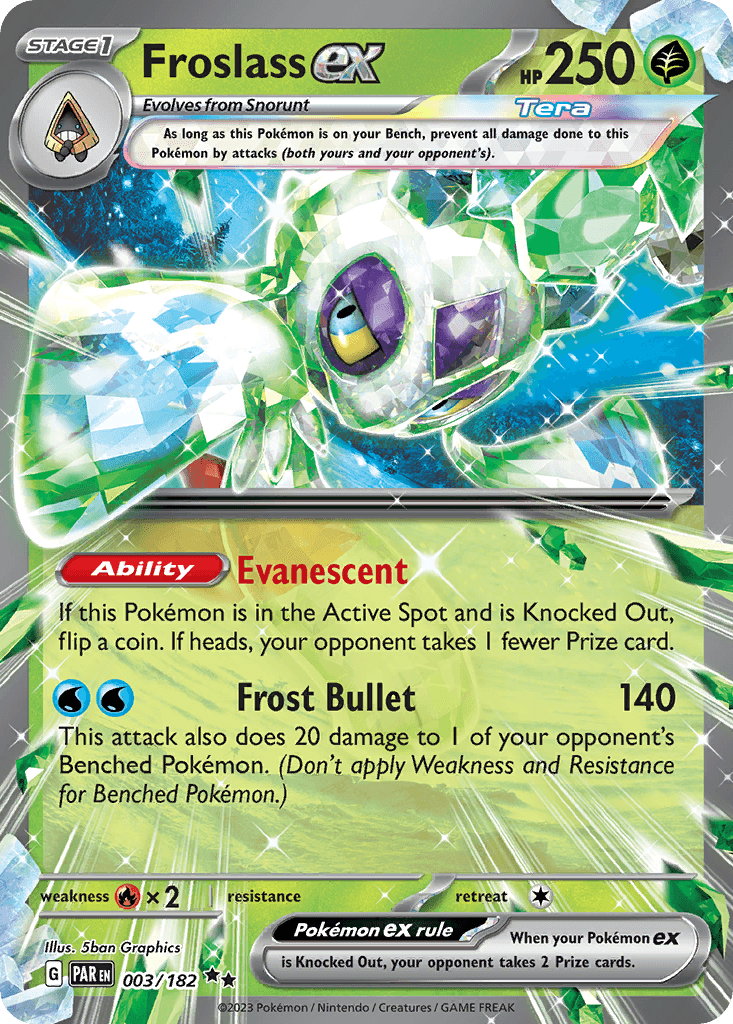 Froslass ex — Paradox Rift #3