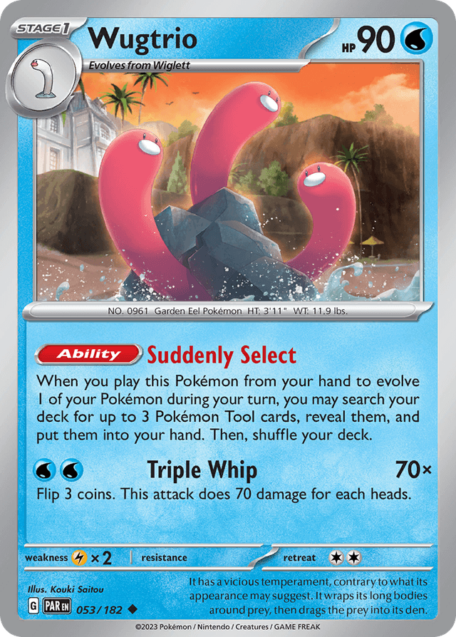 Wugtrio — Paradox Rift #53